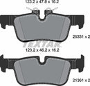 Textar Brake Pad Set - 2533101