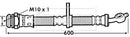 Borg & Beck Brake Hose Part No -BBH7245