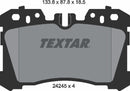 Textar Brake Pad Set - 2424501