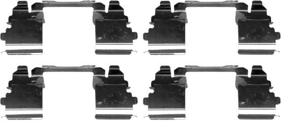 Textar Brake Pad Fitting Kit - 82519900