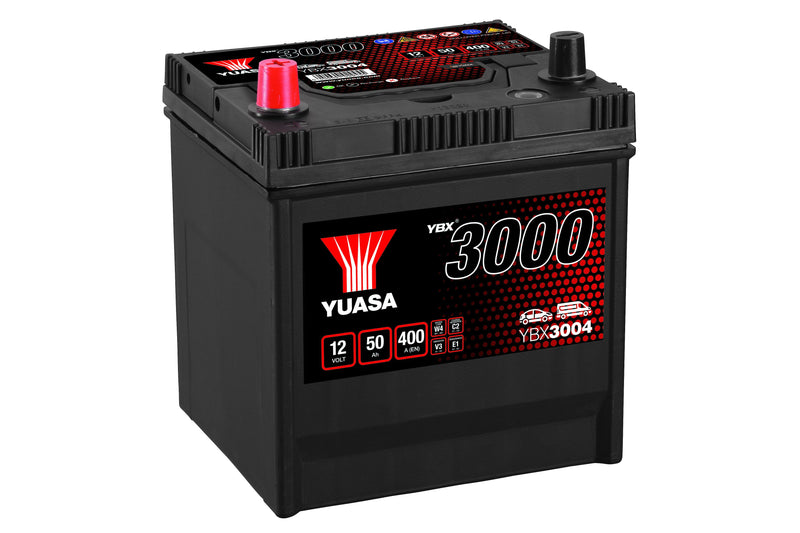 Yuasa YBX3004 SMF Battery - 4 Year Warranty (5383602602137)