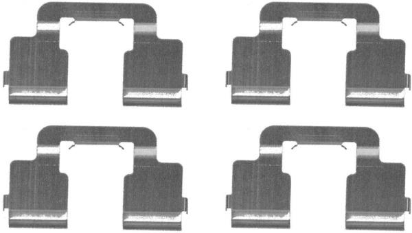 Textar Brake Pad Fitting Kit - 82073900