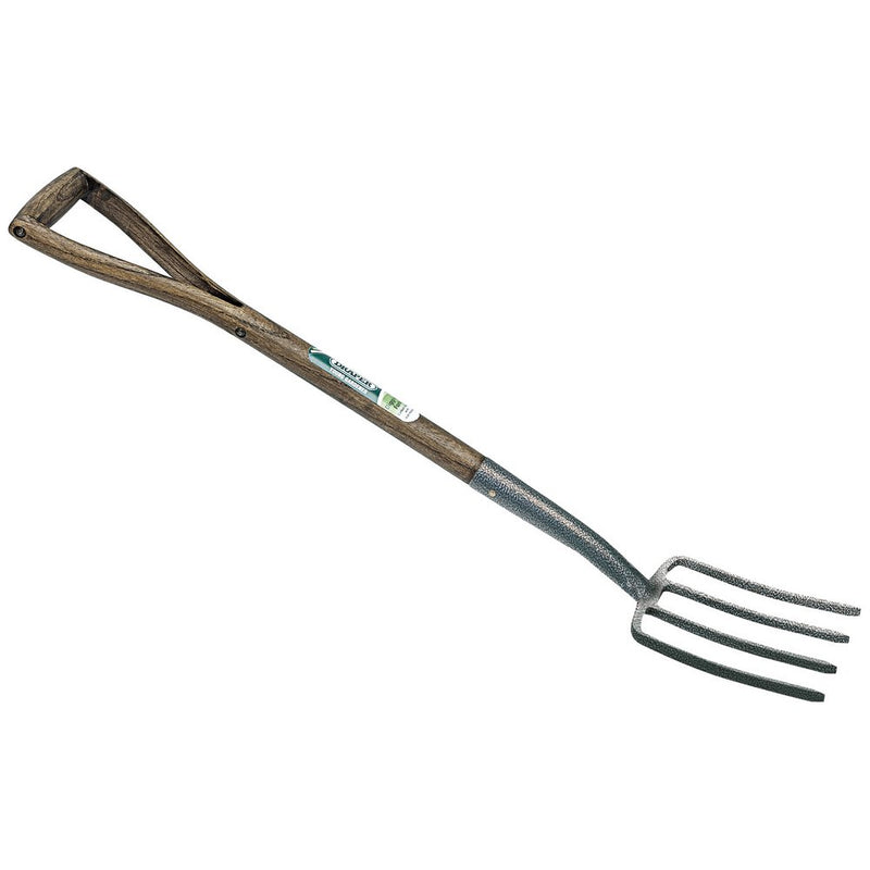 Young Gardener Digging Fork with Ash Handle