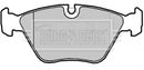 Borg & Beck Brake Pad Set - BBP2014 fits BMW Z4M 3.2i 05-