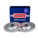 Borg & Beck Brake Disc Pair  - BBD4796 fits Vauxhall Astra, Chev.Cruze 09-