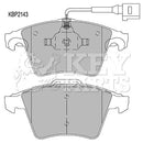 Key Parts Brake Pad Set - KBP2143 fits VW Multivan, Caravelle 11/03-