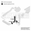 First Line Turbo Hose  - FTH1188 fits BMW E46 320D 98-05