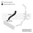 First Line Turbo Hose  - FTH1415 fits VAG Crafter 2.5TDi 06-