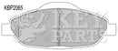Key Parts Brake Pad Set - KBP2065 fits Peugeot 308 07-