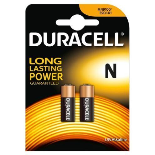 Duracell MN9100 Specialist N LR1 1.5v Batteries Pack of 2