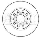 Key Parts Brake Disc Pair  - KBD4315 fits Audi,VW A3,Golf 02-