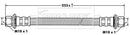 Borg & Beck Brake Hose Part No -BBH7419