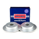 Borg & Beck Brake Disc Pair  - BBD4599 fits Land Rover Freelander 2.2 TD4