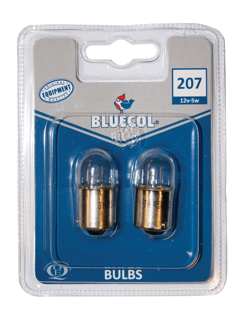 Bluecol F83712 Twin Blister Pack 207 Side Light