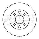Key Parts Brake Disc Pair  - KBD4877 fits Renault Kangoo 98-08