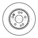 Borg & Beck Brake Disc Pair  - BBD4830 fits Mercedes 200,200D,230,230E,250