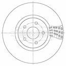 Borg & Beck Brake Disc Pair  - BBD5348 fits Ford Kuga 03/13-