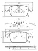 Borg & Beck Brake Pad Set -BBP2633