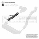 First Line Turbo Hose  - FTH1711 fits BMW E82,E84,E88,E90,E91