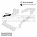 First Line Turbo Hose  - FTH1604 fits Ford Transit V 3.2D