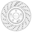 Borg & Beck Brake Disc Pair  - BBD5355 fits MB A,B Class(W176,246) 06/11-