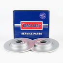 Borg & Beck Brake Disc Pair  - BBD5434 fits Jaguar XE 03/15-