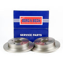 Borg & Beck Brake Disc Pair  - BBD4211 fits Vauxhall Sintra 3/97-99