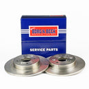 Borg & Beck Brake Disc Pair  - BBD4461 fits Kia Shuma 1.6 99-04