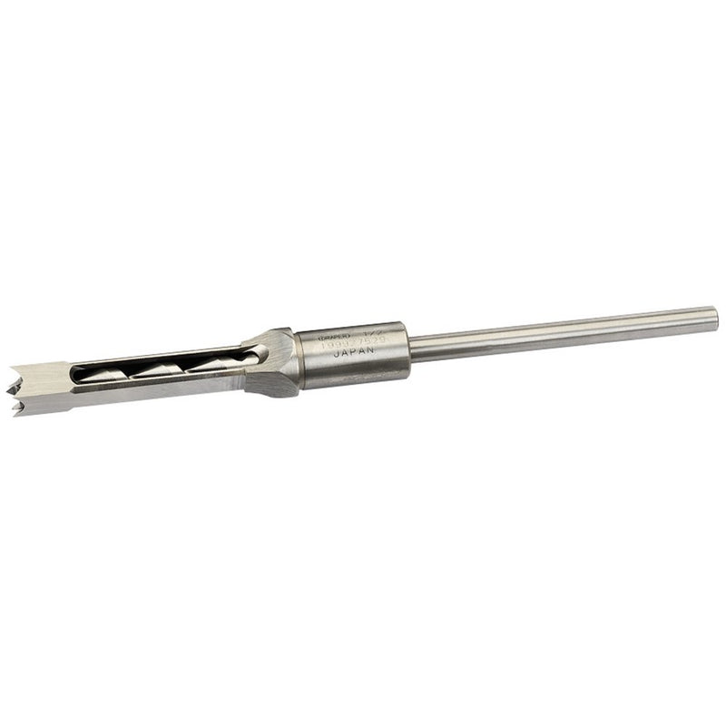 Hollow Square Mortice Chisel with Bit, 1/2"