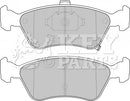Key Parts Brake Pad Set - KBP1684 fits Toyota Avensis 1997-