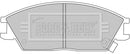 Borg & Beck Brake Pad Set -  BBP1785 fits Hyundai Accent 99-06/06