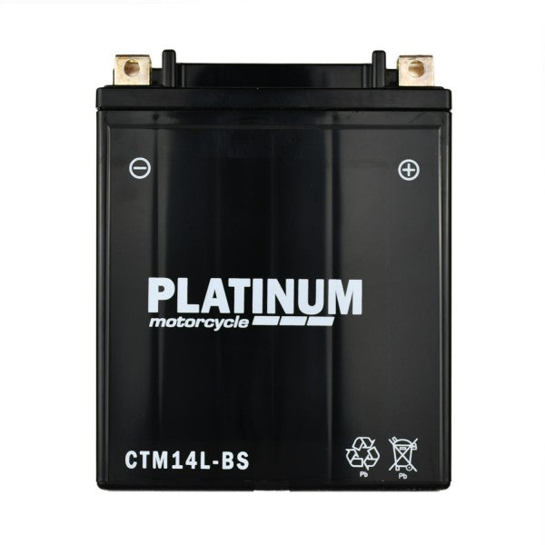 Platinum Motorcycle Battery - MF AGM 13Ah 210Cca WC