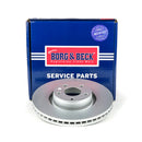 Borg & Beck Brake Disc Single  - BBD5905S fits Audi A6 05/04-