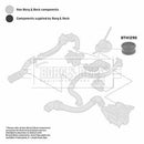Borg & Beck Turbo Hose O-Ring Part No -BTH1290