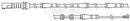 Borg & Beck Wear Lead  - BWL3150 fits BMW M5(F10,18)-Sports Pack 11-