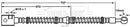 Borg & Beck Brake Hose  - BBH7860 fits Ssangyong Kyron,Rexton (GAB)