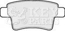 Key Parts Brake Pad Set - KBP2029 fits Citroen C4 Picasso 07-