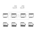 Borg & Beck Fitting Kit -  Pads  - BBK1201 fits GM Corsa All exc 1.8 16v 00-06