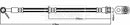 Borg & Beck Brake Hose  - BBH8428 fits Suzuki SX4 S-Cross,Vitara 13-