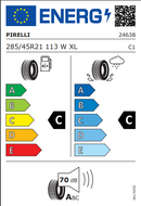 Pirelli 285 45 21 113W Scorpion Verde All Season tyre