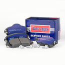 Borg & Beck Front Brake Pad Set - BBP2302 fits Citroen C4 1.4 04/09-
