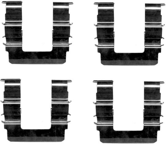 Textar Brake Pad Fitting Kit - 82510400