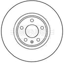 Borg & Beck Brake Disc Single  - BBD5990S fits Audi A4,A5,A6,A7,Q5 08-