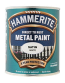 Hammerite 508 Metal Paint Satin White - 750ml