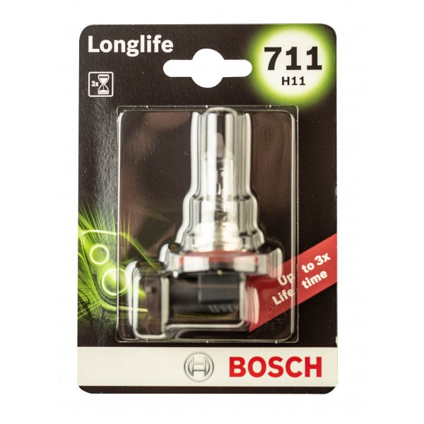 Bosch L/Life 448 H11 12V 55W Pgj19-2 (X1) Part No - 1987301633