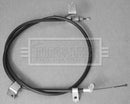 Borg & Beck Brake Cable- LH Rear - BKB3220 fits Nissan Qashqai+2