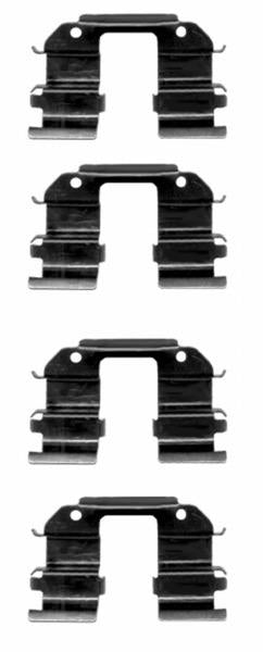 Textar Brake Pad Fitting Kit - 82061500
