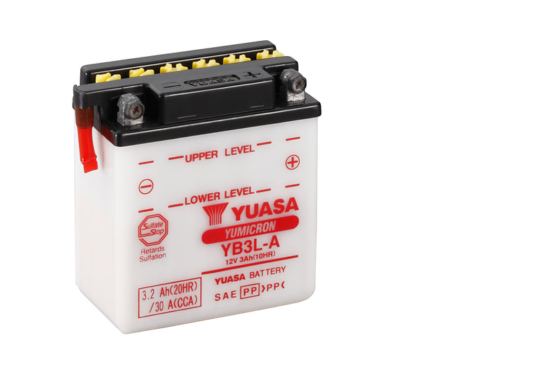 YB3L-A (DC) 12V Yuasa YuMicron Battery (5470982013081)