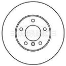 Borg & Beck Brake Disc Pair  - BBD4810 fits BMW 1 Series 120d 07-