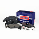 Borg & Beck Front Brake Pad Set - BBP2429 fits Ford Focus 2.5RS 500 05/10-